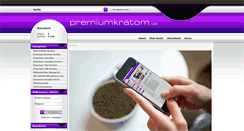 Desktop Screenshot of premiumkratom.de