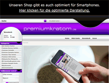 Tablet Screenshot of premiumkratom.de